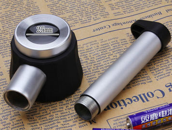 Mini Handheld Magnifier Portabel Led Mikroskop Lensa Kaca Optik dengan Penguasa 2cm Di Dalam