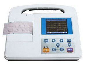 320 * 240 3.5 Inch 1 Saluran EKG Monitoring System, Auto / Man / RR Mode Rhythm