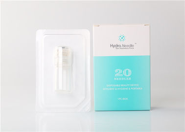 Hydra Derma Roller Stamp Needle 20 Microneedling Dapatkan Serum Menjadi Kulit Emas Titanium
