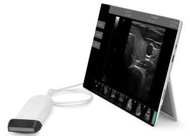 Pocket Ultrasonic Diagnostic Equipment Portable Ultrasound Scanner Didukung Jendela 10 VET Gunakan Tersedia