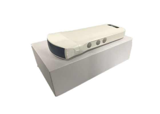 Ultrasonic Transducer Linear Convex Probe Handheld Ultrasound Scanner Koneksi Wifi Mendukung Laporan Pencetakan