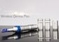Electric Microneedle Derma Pen Untuk Perawatan Jerawat, 2 Baterai Skin Needling Pen