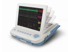 Monitor Pasien Multi Parameter Ibu / Janin Rumah Sakit dengan Layar TFT 12,1 inci 6 atau 9 Parameter
