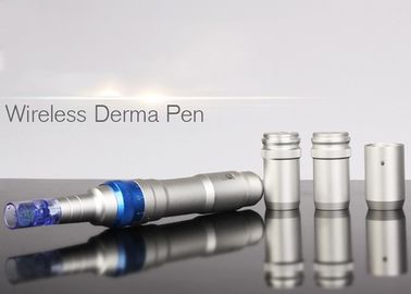 Electric Microneedle Derma Pen Untuk Perawatan Jerawat, 2 Baterai Skin Needling Pen