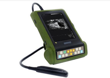 Mini Ultrasound Machine Veterinary Ultrasound Scanner Dengan 6.5MHz Linear Rectal Probe OB Report Tersedia