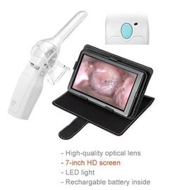 Kamera Vaginal untuk Wanita Perawatan Digital Mini Colposcope 1.5 Kali Pembesaran 10 cm Jarak Pengamatan