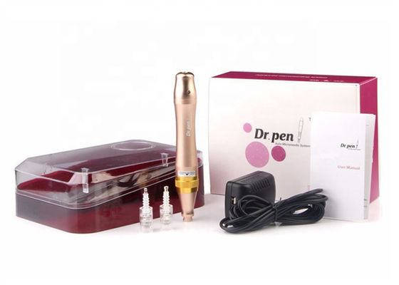 Listrik Microneedle System Micro Derma Pen Adjustable Panjang Jarum 0.25mm - 2.5mm