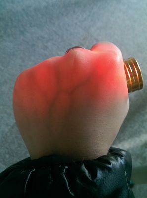 Proyektor Vaskular Vena Venipuncture Vein Inframerah Vein Locator Golden Aluminium