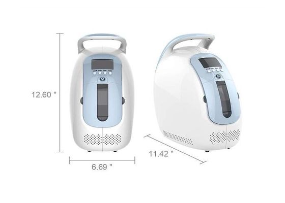 Rumah Menggunakan Konsentrator Oksigen Pasokan Oksigen Portabel Dengan Adaptor Mobil 1 ~ 5L / Min Kebisingan Kerja ≤45dB