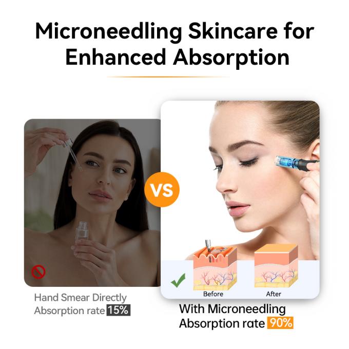 Merek Asli Hydra Pen H5 MicroNeedling Derma Pen dengan EMS Output Serum Adjustable MTS Kurangi Luka Garis halus Kerutan 5