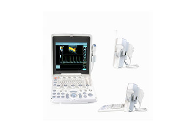 3D Opsional Mesin Doppler Warna Jantung Portabel Mendeteksi Dengan Layar LED 12.1 Inch